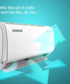 Điều hòa không khí một chiều INVERTER 9000BTU SUNHOUSE SHR-AW09IC610 - 26 Điều hòa không khí một chiều INVERTER 9000BTU SUNHOUSE SHR-AW09IC610 - 25