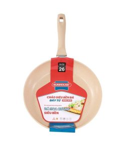 CHẢO SIÊU BỀN ĐÁ ĐÁY TỪ SUNHOUSE SFP26 NEW