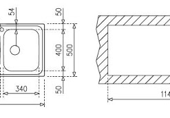 CHẬU RỬA INOX TEKA CLASSIC 1160 500 2B 1D 10119023 - 5 TEKA CLASSIC 1160 500 2B 1D 10119023
