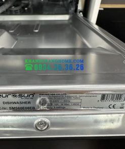 Máy rửa bát EUROSUN SMS60E08EB