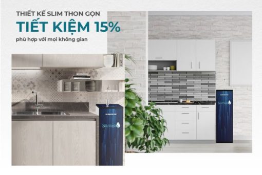 Máy lọc nước R.O nóng lạnh SUNHOUSE SLIMBIO SHA76214CK-S - 23