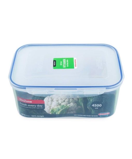 Hộp bảo quản thực phẩm ngăn mát BioZone 4500ml - 1