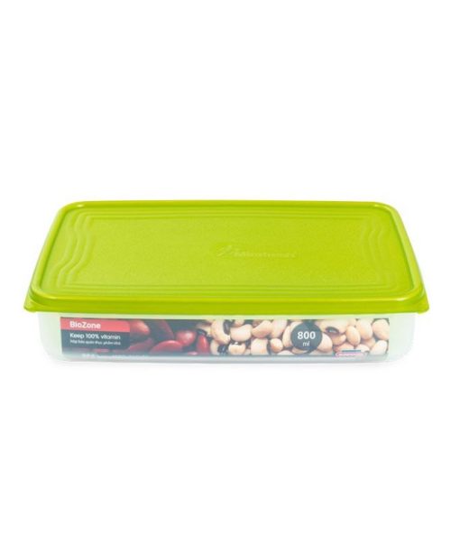Hộp bảo quản thực phẩm khô BioZone 800ml chia ngăn - 1