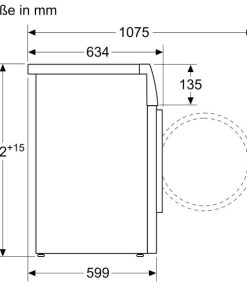 MÁY SẤY QUẦN ÁO BƠM NHIỆT BOSCH WTW87541 SERI 8 MODEL 2022 - 31