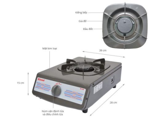 Bếp Gas Rinnai RV-150G/L/AR - 3