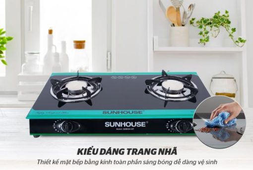 BẾP GAS DƯƠNG HỒNG NGOẠI SUNHOUSE SHB004MT - 3