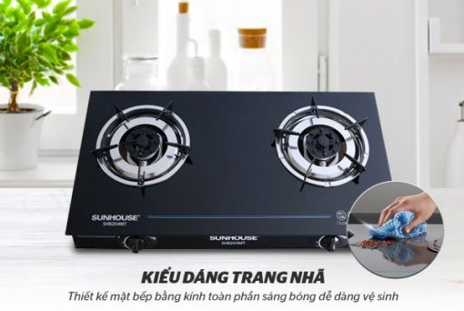 BẾP GAS DƯƠNG KÍNH SUNHOUSE SHB204MT - 3