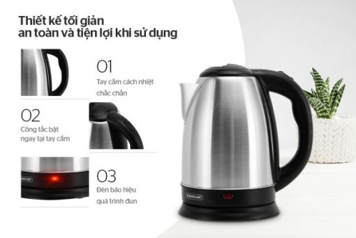ẤM SIÊU TỐC SUNHOUSE 1,8L SHD1182 - 3