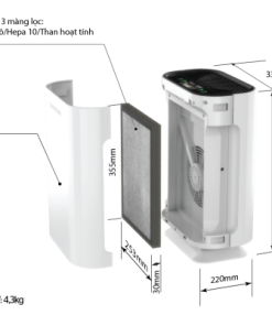 MÁY LỌC KHÔNG KHÍ SUNHOUSE SHD-20AP9718 - 30 MÁY LỌC KHÔNG KHÍ SUNHOUSE SHD-20AP9718 - 29