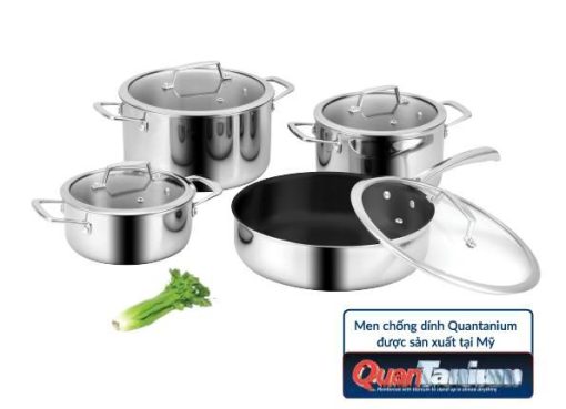 Bộ nồi inox Eurosun MC1801 Luxury - 1