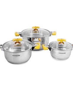 BỘ NỒI INOX 5 ĐÁY SUNHOUSE SH787