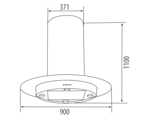 Máy Hút Mùi Độc Lập Canzy CZ 350C