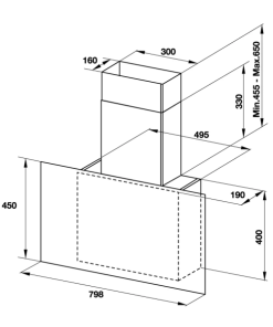 Máy hút mùi áp tường Hafele HH-WVG80E (533.86.018) - 41