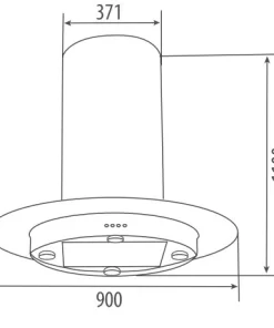 Máy Hút Mùi Độc Lập Canzy CZ 890G