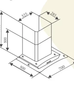 Máy Hút Mùi Canzy CZ M6670
