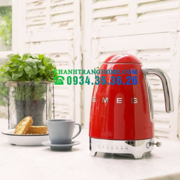 ẤM ĐUN NƯỚC THẬP NIÊN 50 MÀU ĐỎ SMEG KLF03RDEU 535 43 679