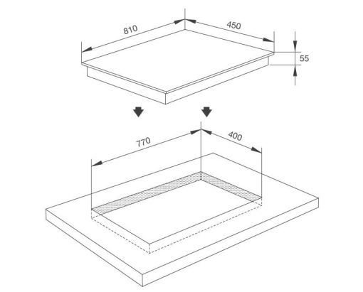 BẾP ĐIỆN TỪ 3 VÙNG NẤU MALLOCA MH-03IRA