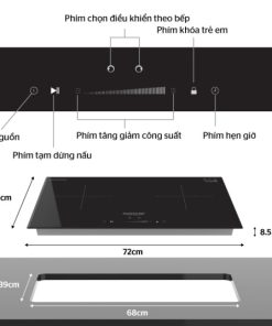 BẾP ĐÔI ĐIỆN TỪ SUNHOUSE SHB DI02