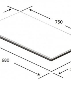 BẾP GAS ÂM KÍNH 3 LÒ CAPRI CR-309KT BLACK
