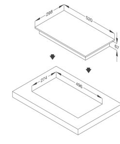 BẾP HỒNG NGOẠI 2 VÙNG NẤU MALLOCA MDR 302