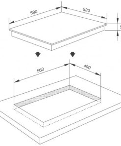 BẾP TỪ 3 VÙNG NẤU MALLOCA MH-5903 IN