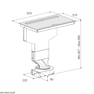 BẾP TỪ 4 VÙNG NẤU MALLOCA HIH-904 SLIM