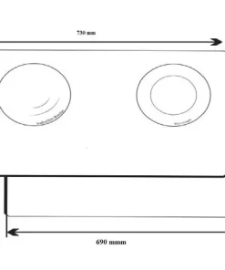 BẾP TỪ ĐÔI DMESTIK TL922 DKI - 4 BẾP TỪ ĐÔI DMESTIK TL922 DKI