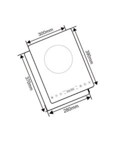 BẾP TỪ ĐƠN CAPRI CR-108KT
