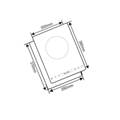 BẾP TỪ ĐƠN CAPRI CR-108KT