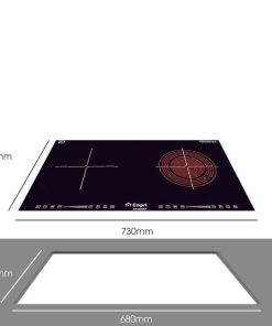 Bếp từ hồng ngoại đôi Capri CR-825KT - 5 BẾP TỪ HỒNG NGOẠI ĐÔI CAPRI CR-825KT