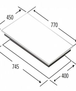 BẾP TỪ HỒNG NGOẠI ĐÔI CAPRI CR-829KT