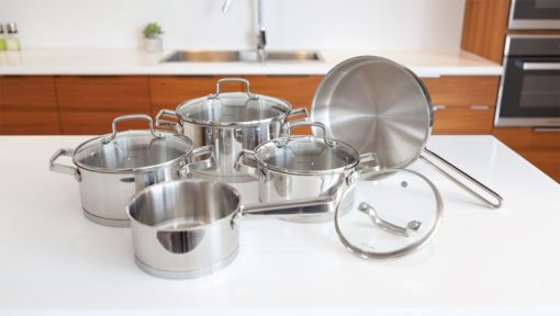 BỘ NỒI INOX 9 MÓN CAO CẤP MALLOCA SA-1503