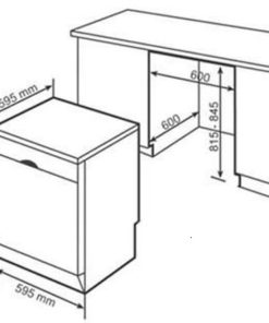Máy rửa chén độc lập BOSCH SMS8YCI01E Serie 8 - 42 BOSCH SMS8YCI01E SERIE 8