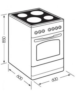 Bếp Từ Liền Lò KAFF KF IK60850 - 12 Bếp Từ Liền Lò KAFF KF IK60850