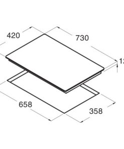 Bếp ga Cata CB 702 - 5 Bếp ga Cata CB 702