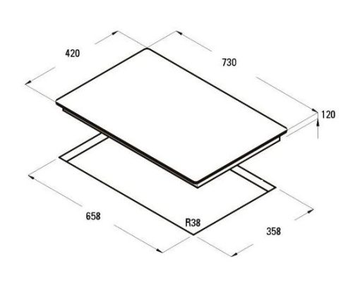Bếp ga Cata LCI 702