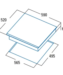 Bếp từ Cata I 6003 BK