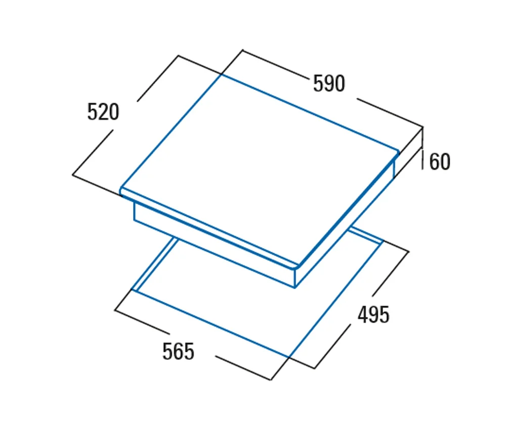 Bếp từ Cata I 6003 BK