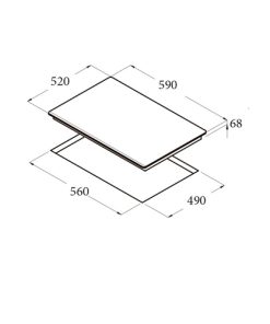 Bếp từ Cata ISB 603 BK - 6 Bếp từ Cata ISB 603 BK