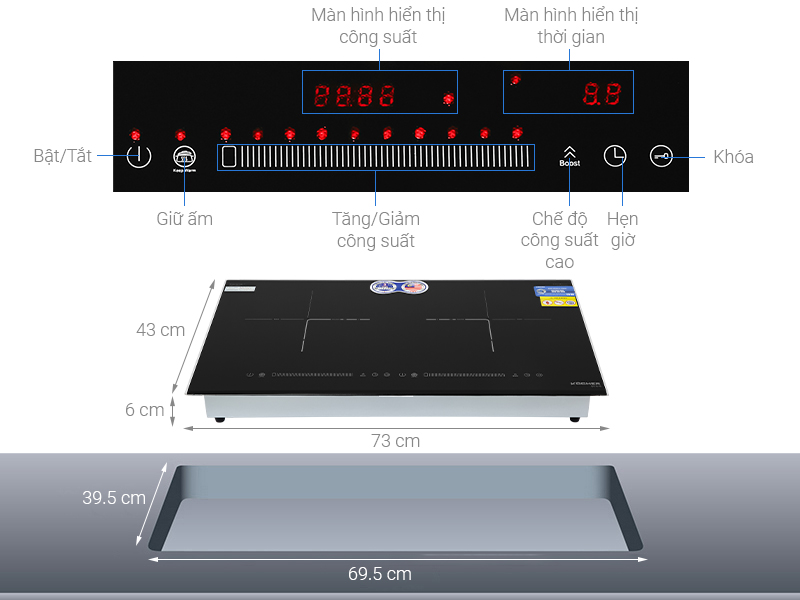 Bếp từ Kocher DI-616