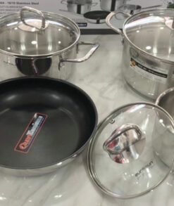 Bộ nồi inox Eurosun MC1603 Titanium