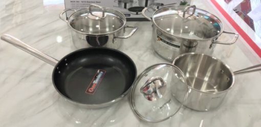 Bộ nồi inox Eurosun MC1603 Titanium