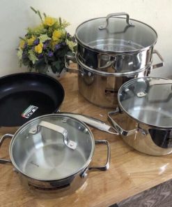 Bộ nồi inox Eurosun MC1801 Luxury