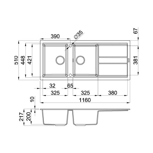 CHẬU ĐÁ MALLOCA TORTORA K-50043