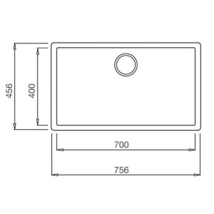 CHẬU ĐÁ MALLOCA ZEN K 13040