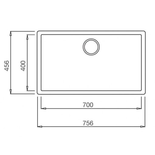 CHẬU ĐÁ MALLOCA ZEN K 13040