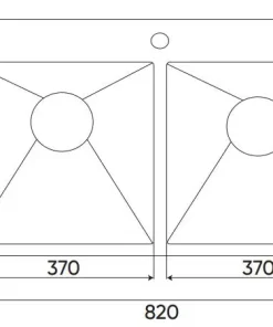 Chậu rửa INOX KAFF KF-HM8245C - 4 CHẬU RỬA INOX KAFF KF-HM8245C