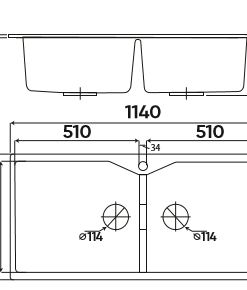CHẬU RỬA KAFF KF-LAC1