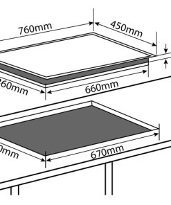 Bếp từ đôi Chef's EH-DIH836 - 5 CHEF'S EH-DIH836