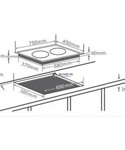 Bếp Từ Chefs EH-DIH890 - 6 CHEFS EH-DIH890